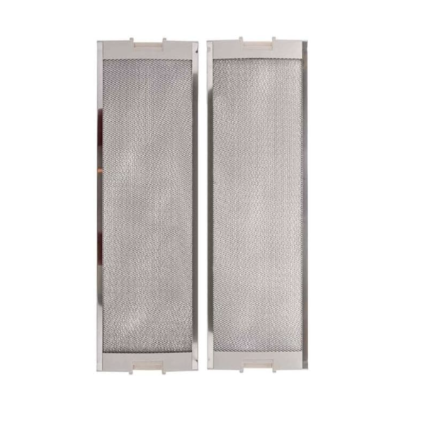 Pareja de Filtros Aluminio Cata TF 3600 | Medidas 525 x 160 mm | Recambio Original 02825270 | Set 2 Filtros Antigrasa Metálicos
