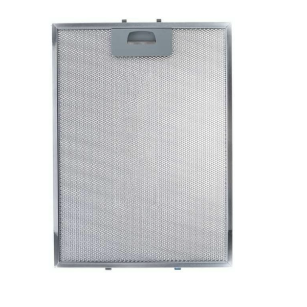 Filtro Aluminio Teka DBE 60 INOX | Medidas 370 x 271 mm | Recambio Original 81460065 | Filtro Antigrasa Metálico con Pestaña