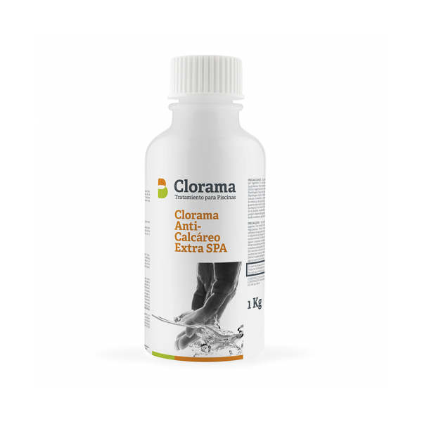 Anticalcáreo Clorama Extra Spa 1 kg | Secuestrante de Cal y Metales | Protector Resistencia Calentador Jacuzzi