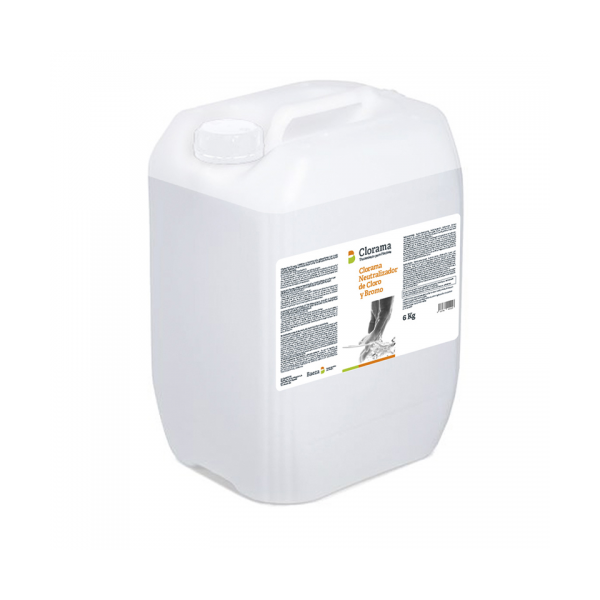 Neutralizador Cloro y Bromo Clorama 6 kg | Reductor de Exceso de Cloro Libre | Corrector Químico Choque Piscina