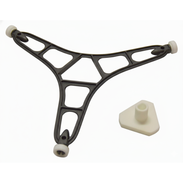 Kit de Giro Microondas Teka | Arrastre (89830933) + Soporte Aro (89830931) | Recambio Original para Plato Giratorio