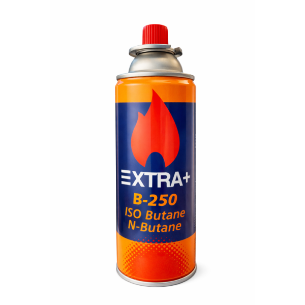 Cartucho de Gas B-250 ISO Butano N-Butano para Hornillo y Cocinas portátil