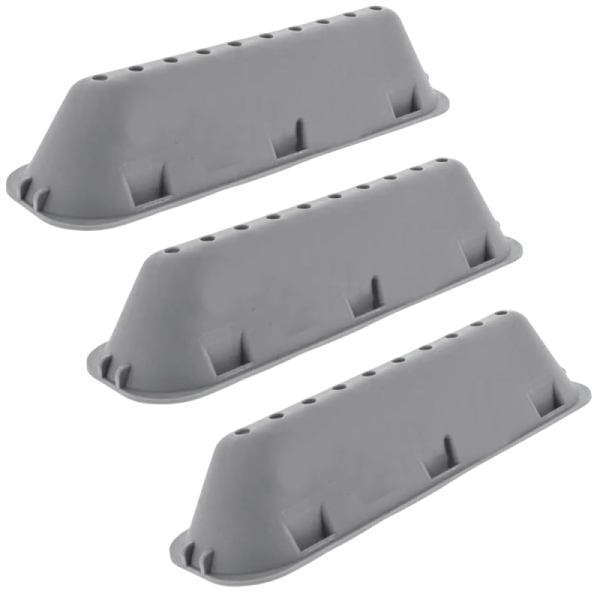 Pack 3 Bateaguas Lavadora Indesit Ariston C00065463 | Kit Completo Aletas Tambor | Repuesto Lavado Eficiente