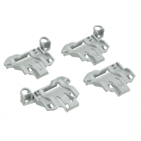 Kit 4 Cojinetes Cesto Inferior Lavavajillas Bosch SMS40M32EU y Siemens | Código Original 00611473 | Recambio Guía Cesto