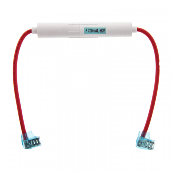 Fusible Alta Tensión Microondas 0,70A 5kV | 0.7A 5000V | Tubo de Vidrio 6x40mm para Samsung, LG, Panasonic y Daewoo