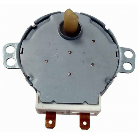 MOTOR GIRAPLATOS MICROONDAS 5/6 rpm STANDAR UNIVERSAL EJE 14mm