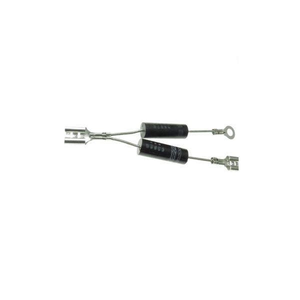 Diodo Alta Tensión Microondas Universal 9kV | 2 Terminales Faston | Rectificador H.V. CL01-12 HVM12 T3512 RG711