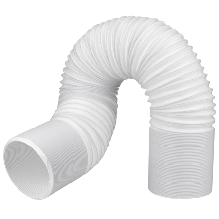 Tubo de Evacuación para Aire Acondicionado Portátil Tipo Pingüino | Diámetro 150 mm | Longitud 3 Metros | PVC Reforzado Flexible