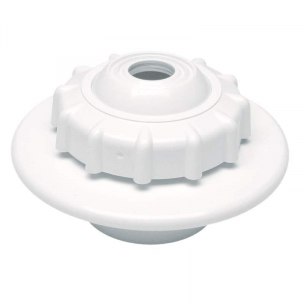 Boquilla Impulsión Piscina PN8 | Multiflow System | Para Tubería Ø 50mm | Alta Resistencia 8 atm | ABS Blanco