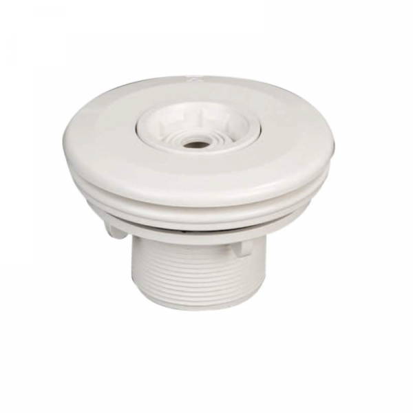 Boquilla Impulsión Multiflow System | Piscina Liner | ABS Blanco | Rosca Ext. 2" - Int. Ø 50mm | Repuesto Técnico