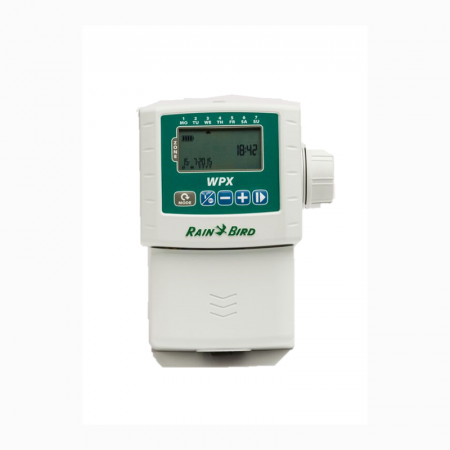 PROGRAMADOR RIEGO 2 ESTACIONES RAIN BIRD ESTANCO PILA 9V BAJO CONSUMO