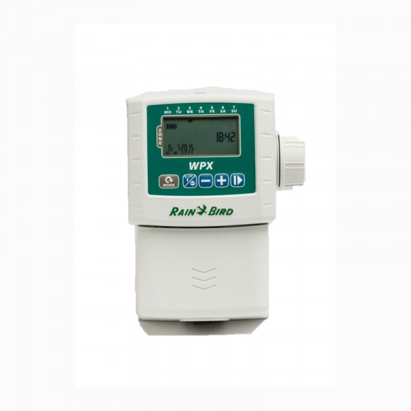 Programador Rain Bird WPX-2 | 2 Estaciones a Pilas 9V | Estanqueidad Subterránea IP68 | Control Independiente Zonas