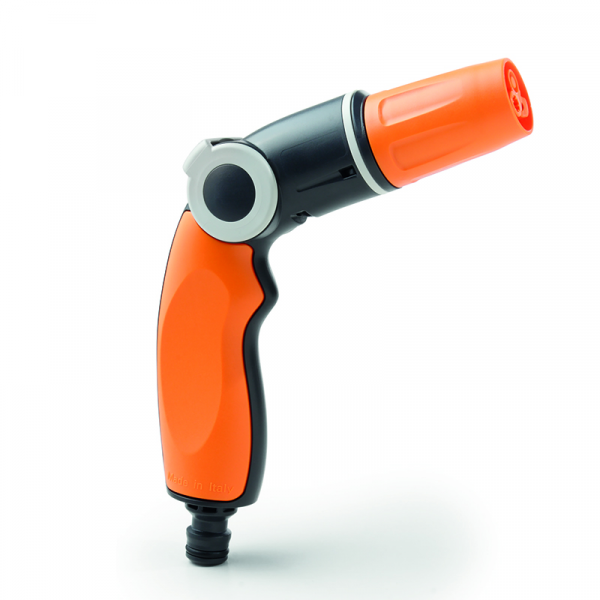 Pistola de Riego 3 Jet Easy Multichorro | Modos Fijo Abanico Cono | Conector Rápido Universal | Limpieza y Jardín
