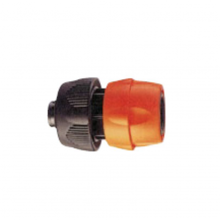 EMPALME AUTOMATICO 15mm MANGUERA RIEGO JARDIN CONECTOR