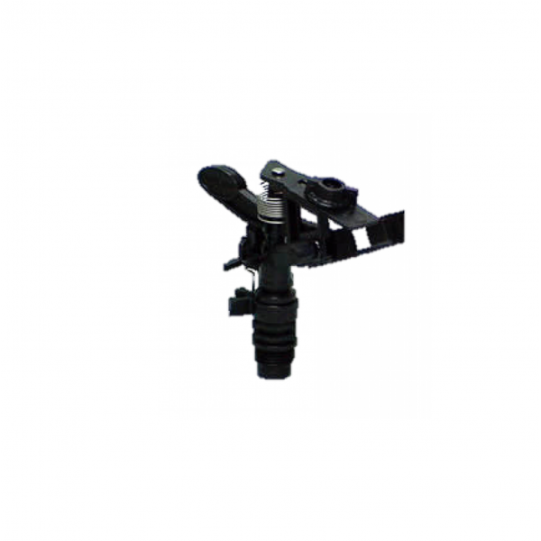 Aspersor Impacto Plástico 1/2" M | Circular y Sectorial | Tornillo Difusor y Muelles Inox | Riego Jardín y Huerto