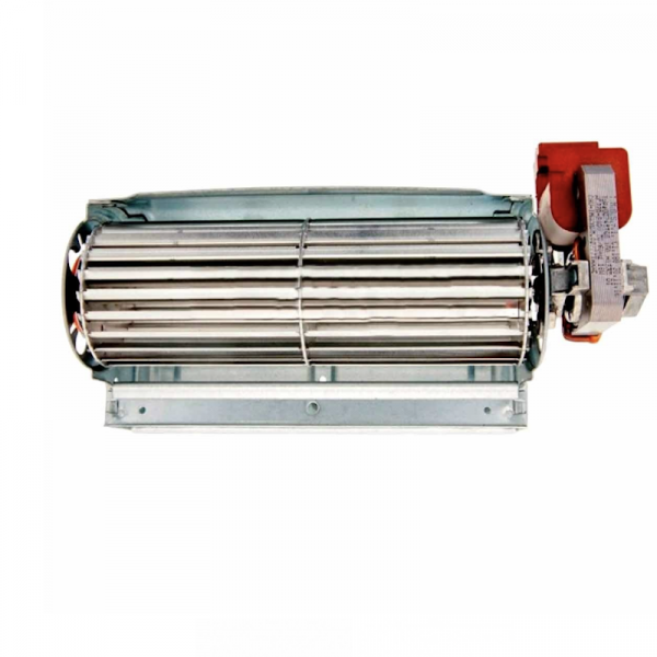 VENTILADOR TANGENCIAL TGA 60/1 240/30 ESTUFA PELLETS MOTOR A LA DERECHA 20W TURBINA AIRE