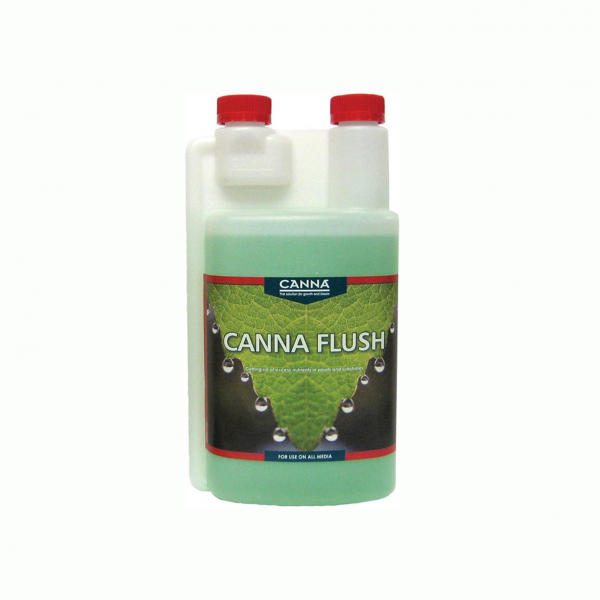 SOLUCIÓN FINAL CANNA FLUSH 1 litro  LIMPIA SUSTRATOS Y EXCESO NUTRIENTES