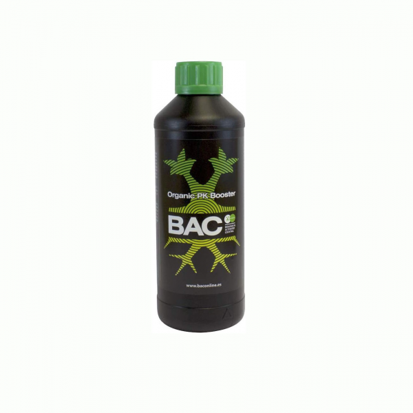PK Booster Organic de B.A.C. (500 ml) | Estimulador de Floración Altamente Concentrado para Calidad y Aroma