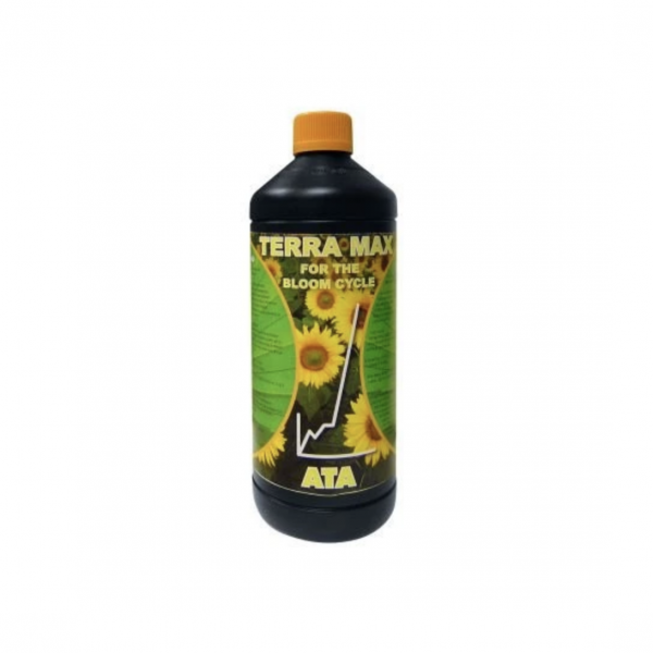 Atami Terra Max (1 Litro) | Fertilizante Base de Floración para Tierra en Macetas (Ideal para Suelos con Cal)