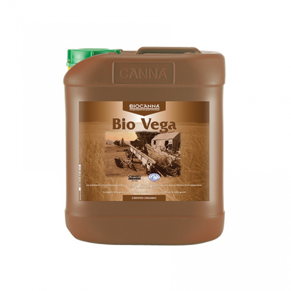 Canna Bio Vega (5 Litros) | Fertilizante Orgánico de Crecimiento para Plantas Vigorosas y Saludables