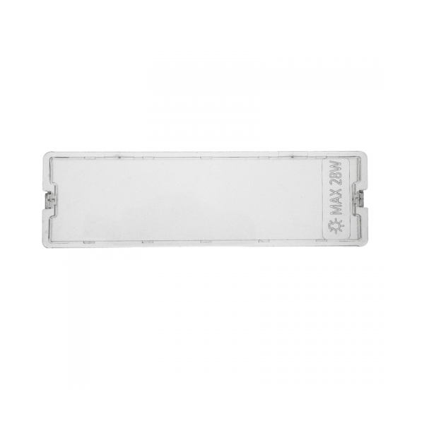 Deflector Trasluz Fagor Modelos CT130LX y CT230 | Referencia Original KE0001537 | Medidas 55x150 mm | Protector de Lámpara