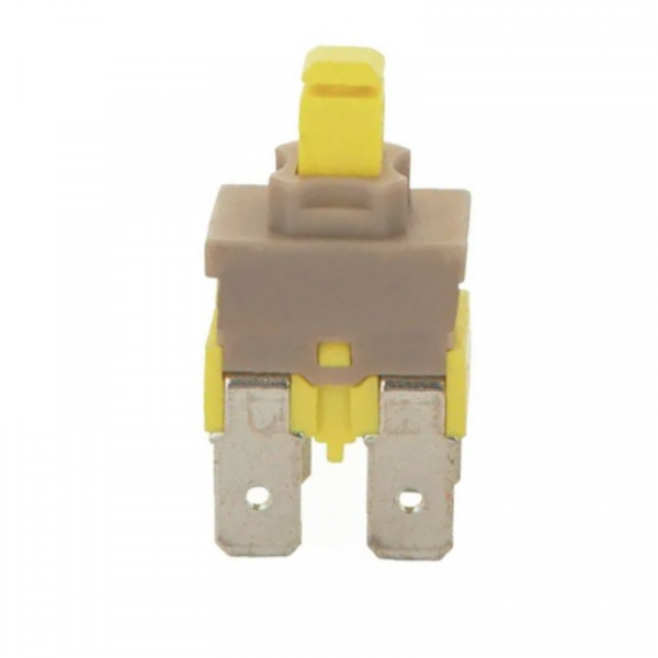 Interruptor Encendido Lavavajillas Fagor LFF45 y Teka 16A | Código VMI000347 AS0001782 | Pulsador Amarillo 250V