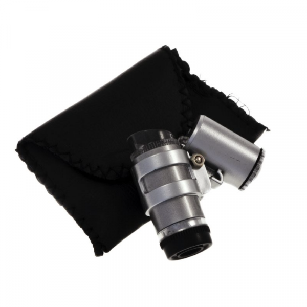 MICROSCOPIO MINI LED 45 AUMENTOS CON ILUMINACION PARA VER CON MEJOR CALIDAD