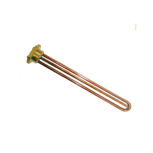 Resistencia 1500W para Termo y Radiador de Aceite | Rosca 1 1/4" | Longitud 290mm | Conexión Faston | Recambio Monoblock