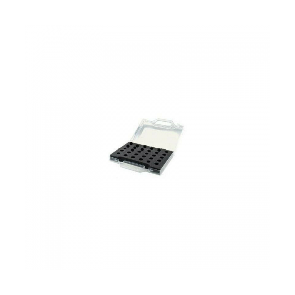 Maleta Box Transparente para Organizar 30 Inyectores de Gasóleo | Dimensiones 230 x 157 x 25 mm | Organizador Técnico