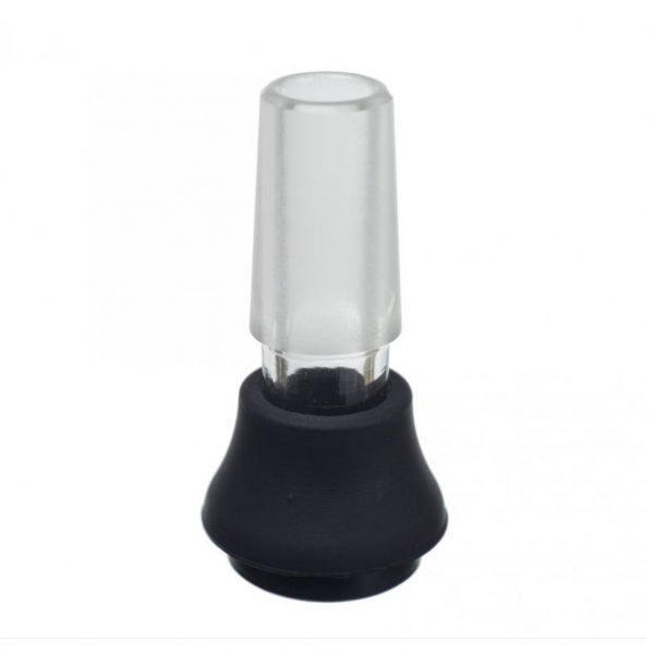 Adaptador de Pipas de Agua para Vaporizador Storm | Conector de Vidrio Borosilicato para Bongs y Bubbler Budgie