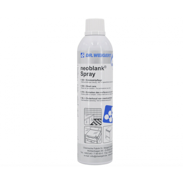 LIMPIADOR DE ACERO INOXIDABLE NEOBLANK SPRAY 400ml MANTENIMIENTO Y LUBRICACION