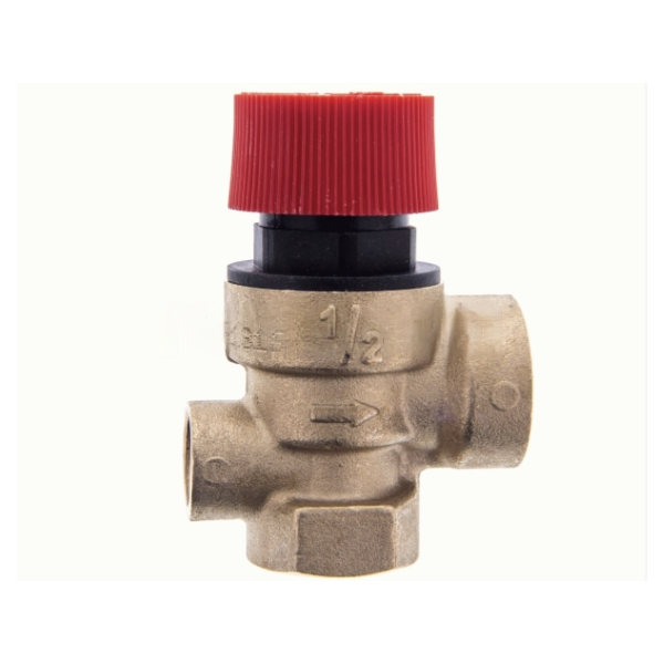 VÁlVULA SEGURIDAD CALDERA H-H 1/2 PULGADA 3 BAR PRESION STANDAR