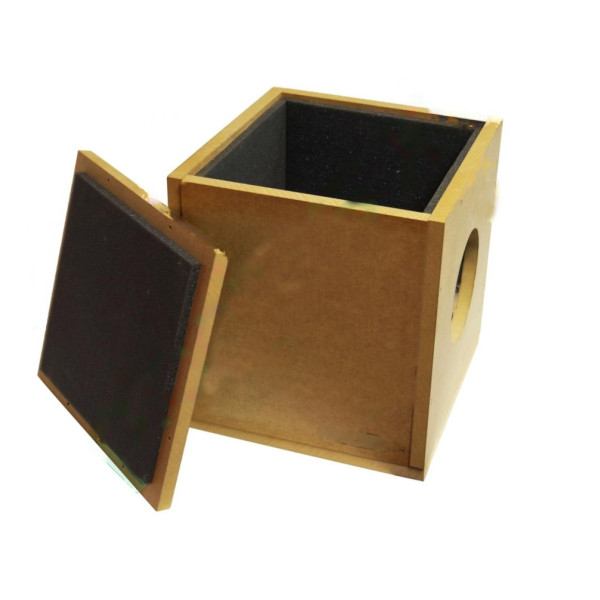 CAJA ANTIRRUIDO EXTRACTOR TUBULAR 200mm 38X39X28,5cm MADERA DM