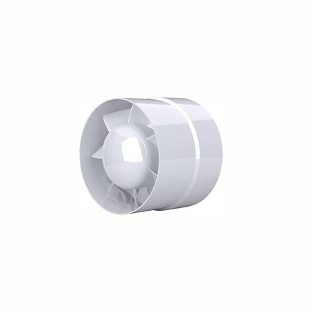 Extractor Helicoidal en Línea (125mm) | 190 m³/h | Ventilador Económico de Alta Eficiencia para Baño, Cocina e Intracción