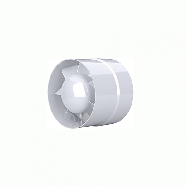 Extractor Helicoidal en Línea (125mm) | 190 m³/h | Ventilador Económico de Alta Eficiencia para Baño, Cocina e Intracción