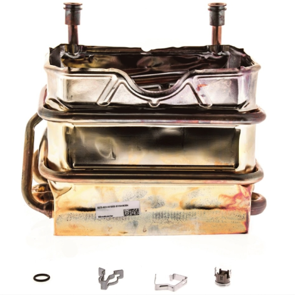 Serpentín Junkers Minimax WN11KEB | Intercambiador Original 8705406384 8705406266 | Cuerpo de Caldeo Cobre Calentador