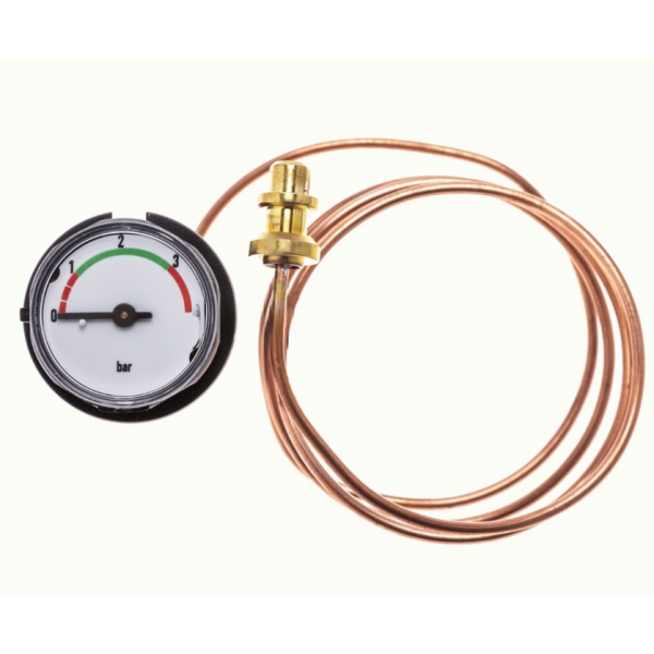 Manómetro de Presión para Caldera Ariston | Ref. Original 61313561 | Compatible: Compy, Mira, Mira Green | Recambio OEM