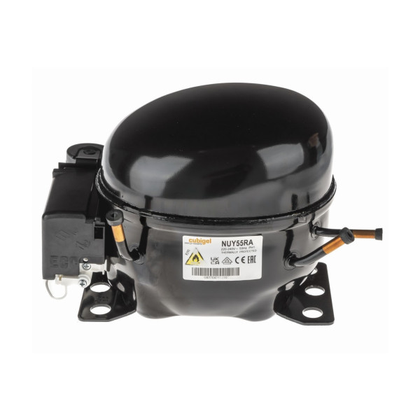 Compresor Cubigel NUY55RAa | Potencia 1/5 HP | Refrigerante R290 | Alta Eficiencia (HMBP)
