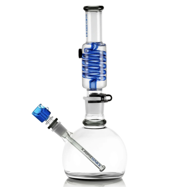 Bong KRYO Beaker 14" | Vaso de Precipitados con Infusión de KryoGel | Triple Enfriamiento | Percolador Showerhead