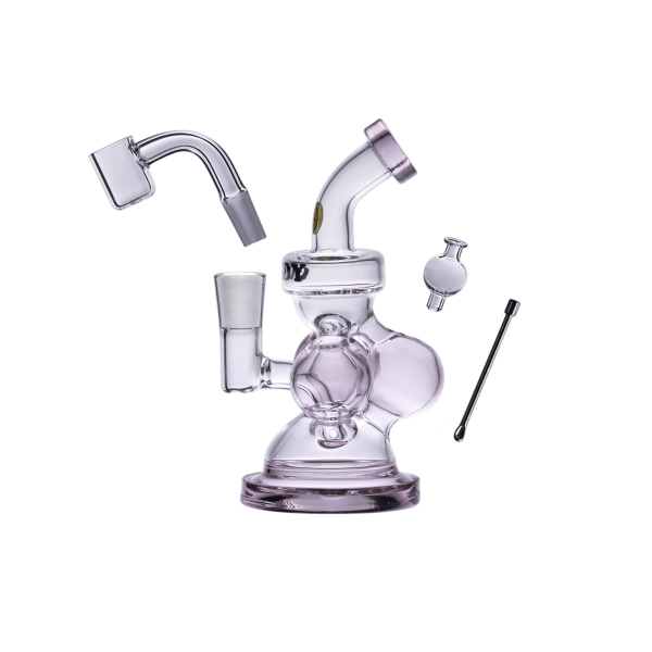 PIPA DE AGUA GOODYGLASS ATOM MINI ROSA BONG ATOMIZADOR
