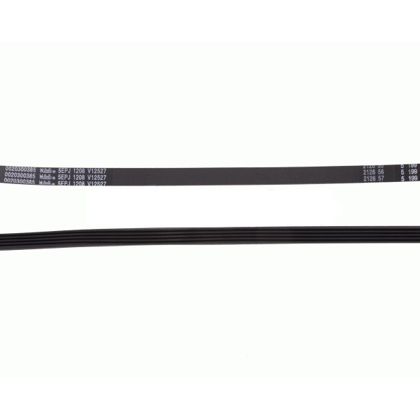 Correa 1208 J5 | Compatible con Haier HW60-1079 | C.O. 49046318 | Transmisión Elástica Reforzada para Lavadora