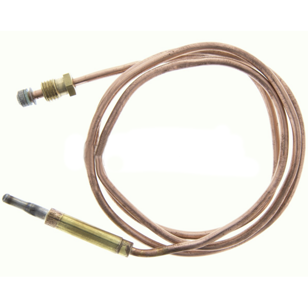 Termopar Orkli Cabeza Lisa M8x1 L-850mm para Angelo Po | Aplicación HS Estándar | Seguridad Gas Hostelería y Cocina