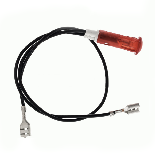 Piloto Presión con Cable Luz Color Rojo Diámetro 9mm | Voltaje 300/500V | Indicador Luminoso de Señalización D-9