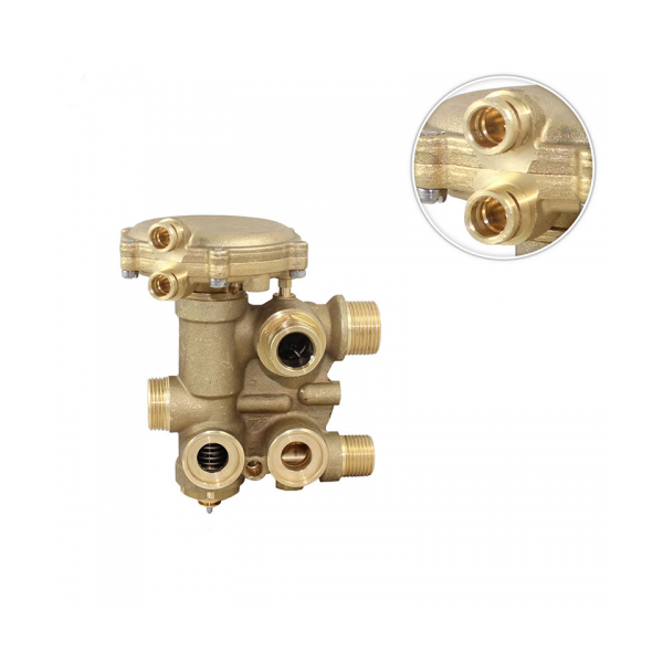 Cuerpo de Agua Amortiguado para Caldera Chaffoteaux | Modelos Mira, Compy | Repuesto Original Códigos 60000668, 61314149