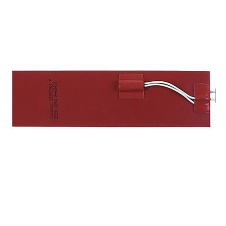 Resistencia Silicona Calienta Tapas 100W 230V | 210x58mm | Con Termostato 130ºC | Calentador Flexible Hostelería Profesional