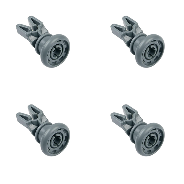 Kit 4 Ruedas Cesto Superior Lavavajillas Beko DE2431FS, DIN5630XN y DSFS1531W | Código Original Beko 1885880500