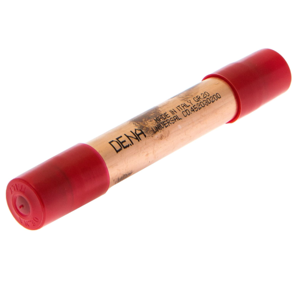 FILTRO DESHIDRATADOR AIRE ACONDICIONADO 1/4 x CAPILAR DE 20gr PARA SOLDAR MEDIDAS 19 x 115mm