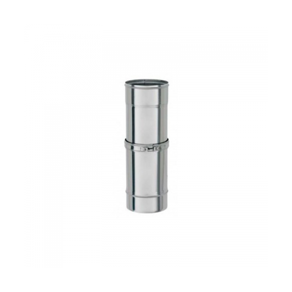 CONDUCTO EXTENSIBLE EVACUACION HUMOS INOX 50cm A 90cm x 15cm