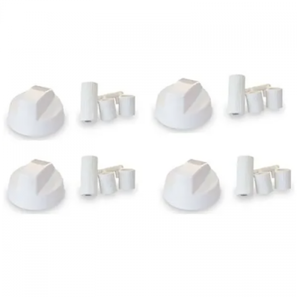 KIT MANDO COCINA ESTANDAR 4 PIEZAS BLANCO