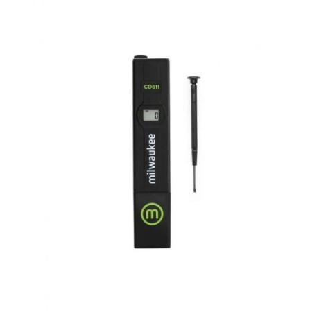 Medidor de Conductividad EC Milwaukee CD611 | Medidor Digital de Precisión para Hidroponía, Acuarios y Cultivo
